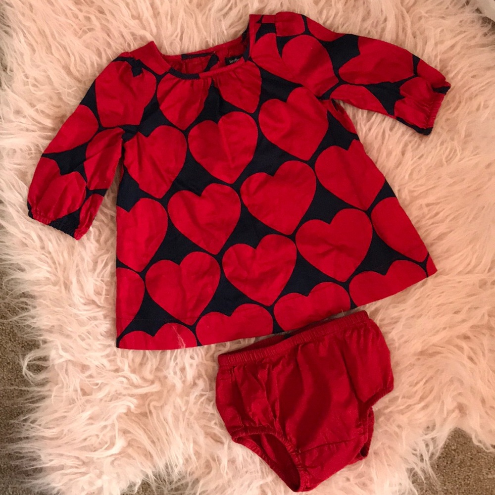 Baby gap heart ♥️ dress